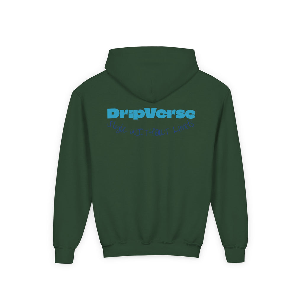 Youth Hoodie - DripVerse Logo