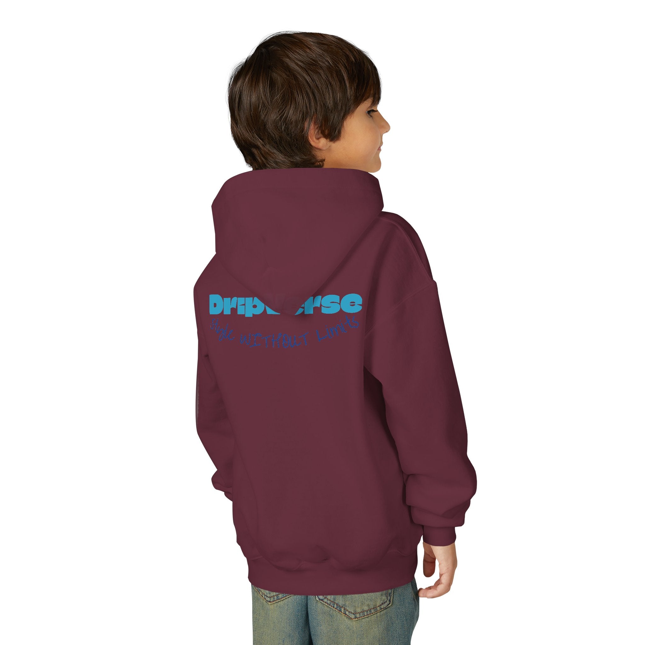 Youth Hoodie - DripVerse Logo