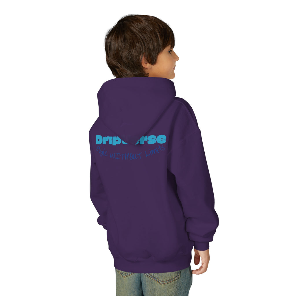 Youth Hoodie - DripVerse Logo
