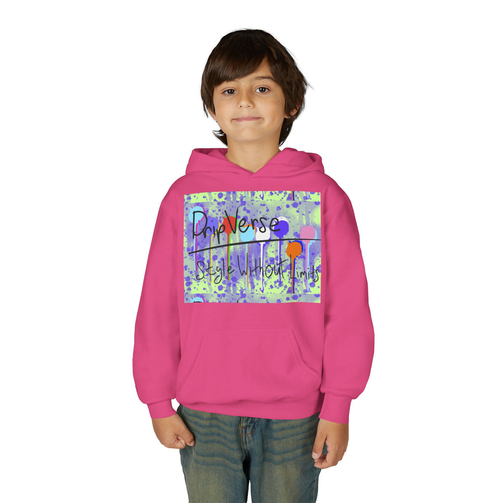 Youth Hoodie - DripVerse Logo
