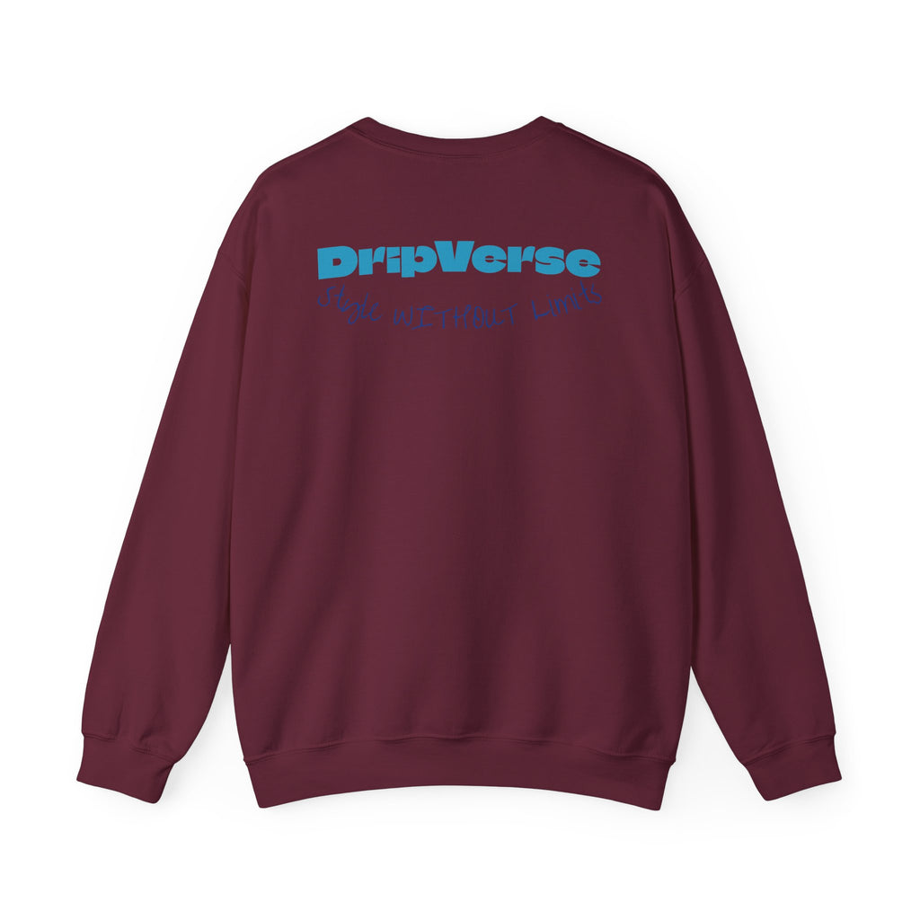 DripVerse Graffiti Crewneck Sweatshirt — Abstract Street Art Design