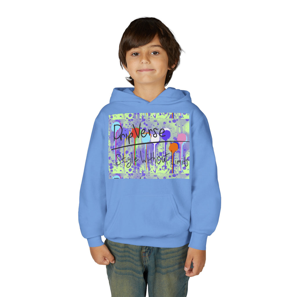 Youth Hoodie - DripVerse Logo