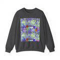 DripVerse Graffiti Crewneck Sweatshirt — Abstract Street Art Design