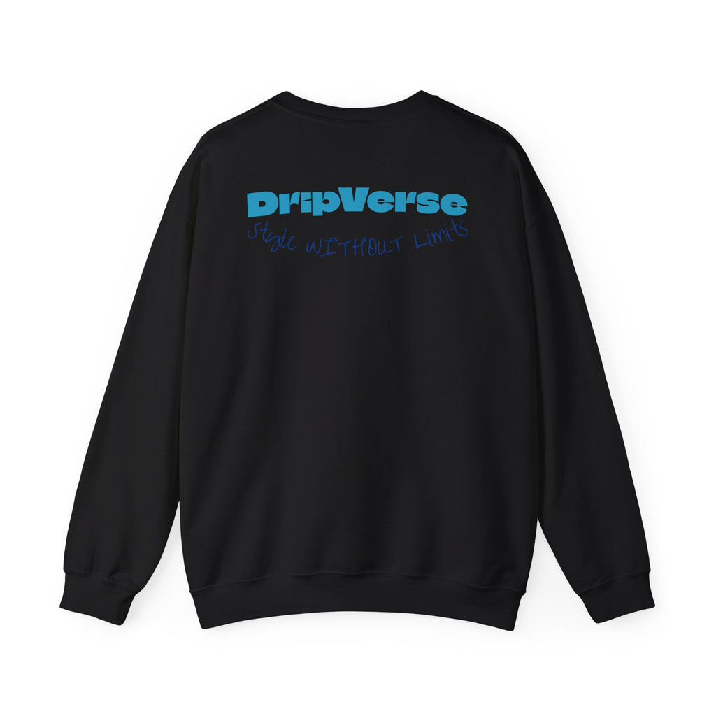 DripVerse Graffiti Crewneck Sweatshirt — Abstract Street Art Design