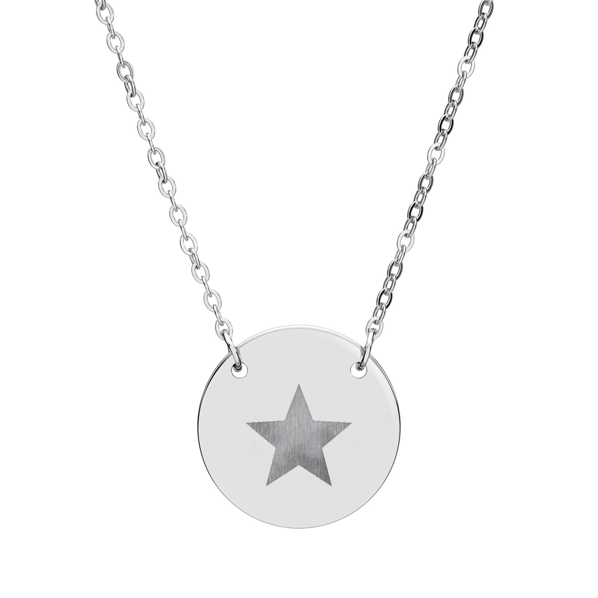Circle Necklace (Engraving)