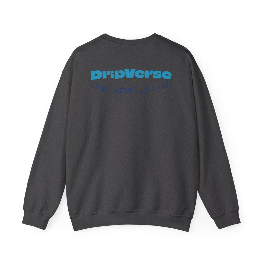 DripVerse Graffiti Crewneck Sweatshirt — Abstract Street Art Design
