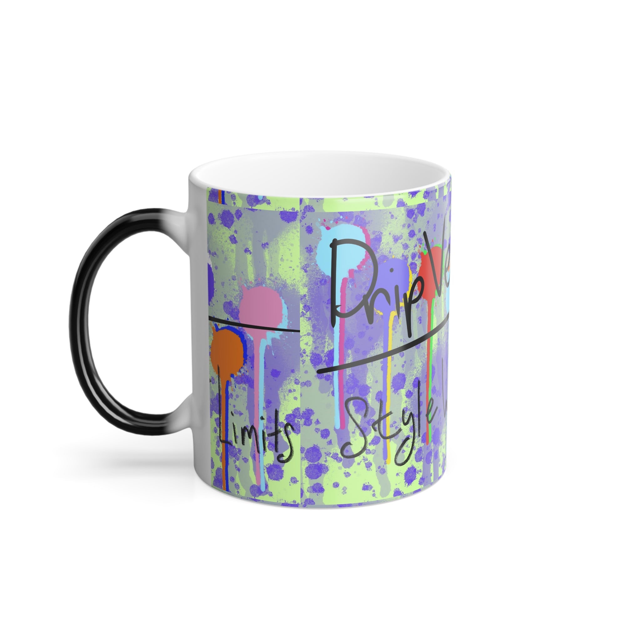 Color Morphing Mug — 'Embrace Your Verse' Inspirational Art Coffee Cup (11 oz)