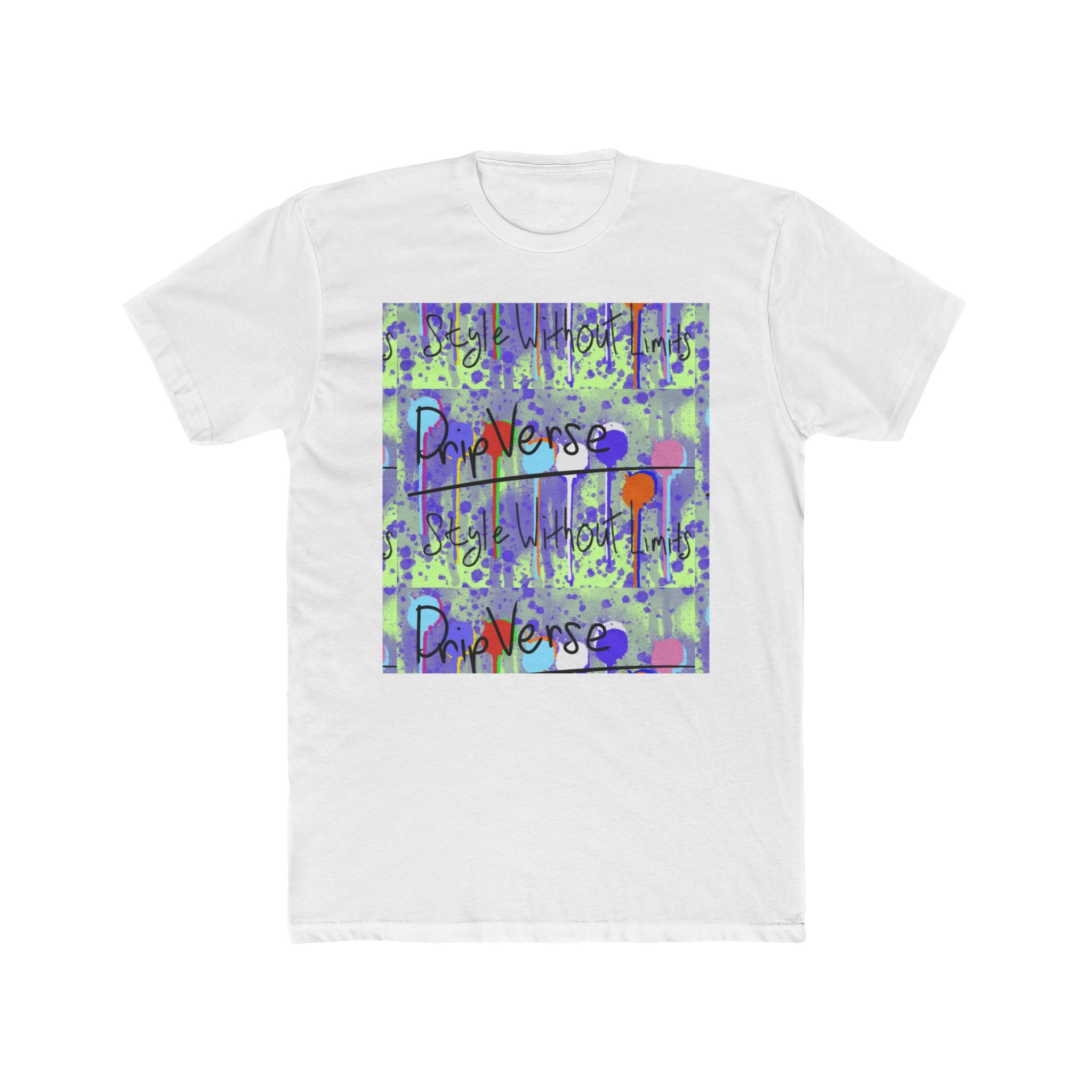 DripVerse Graffiti Tee — 'Style Without Limits' Streetwear T-Shirt
