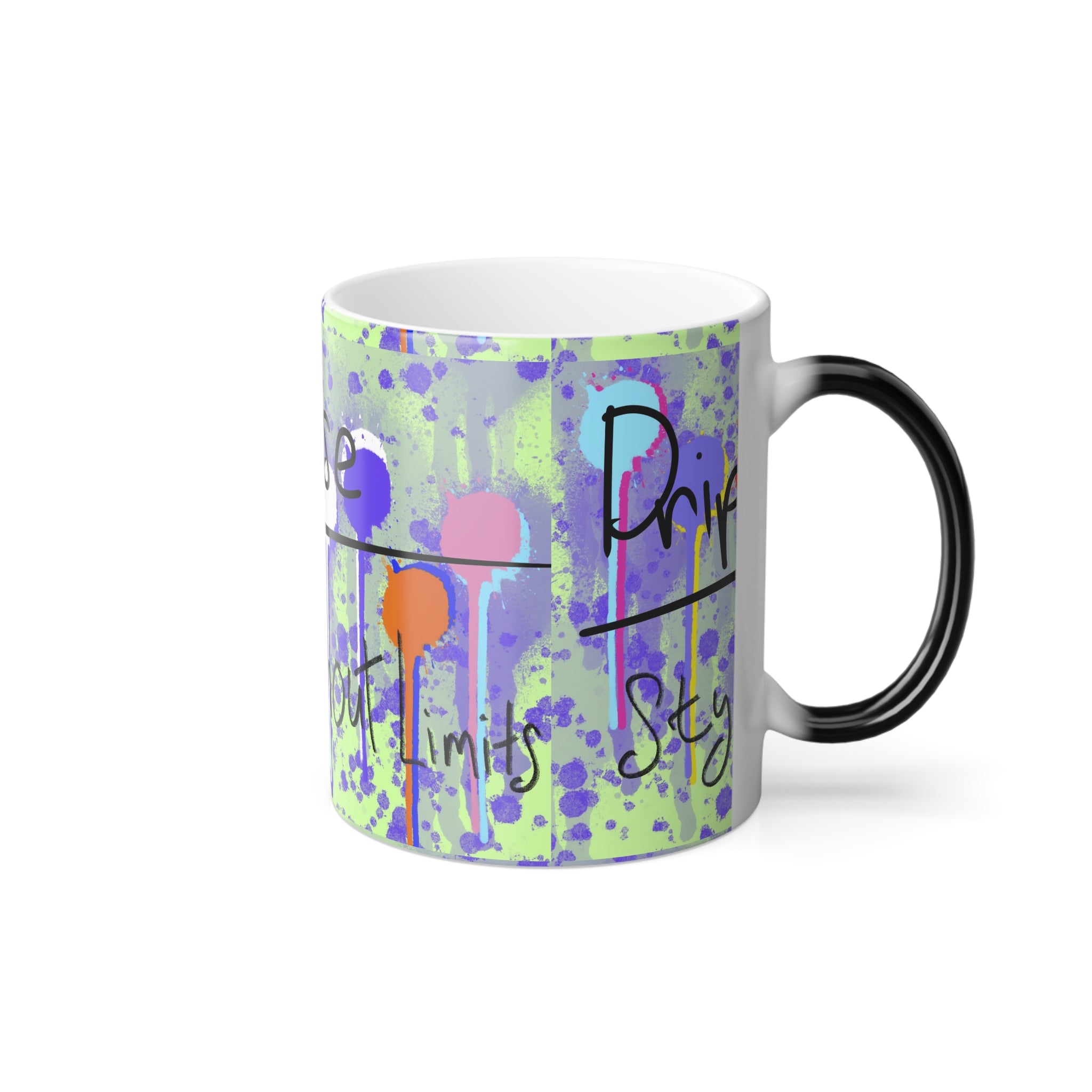Color Morphing Mug — 'Embrace Your Verse' Inspirational Art Coffee Cup (11 oz)