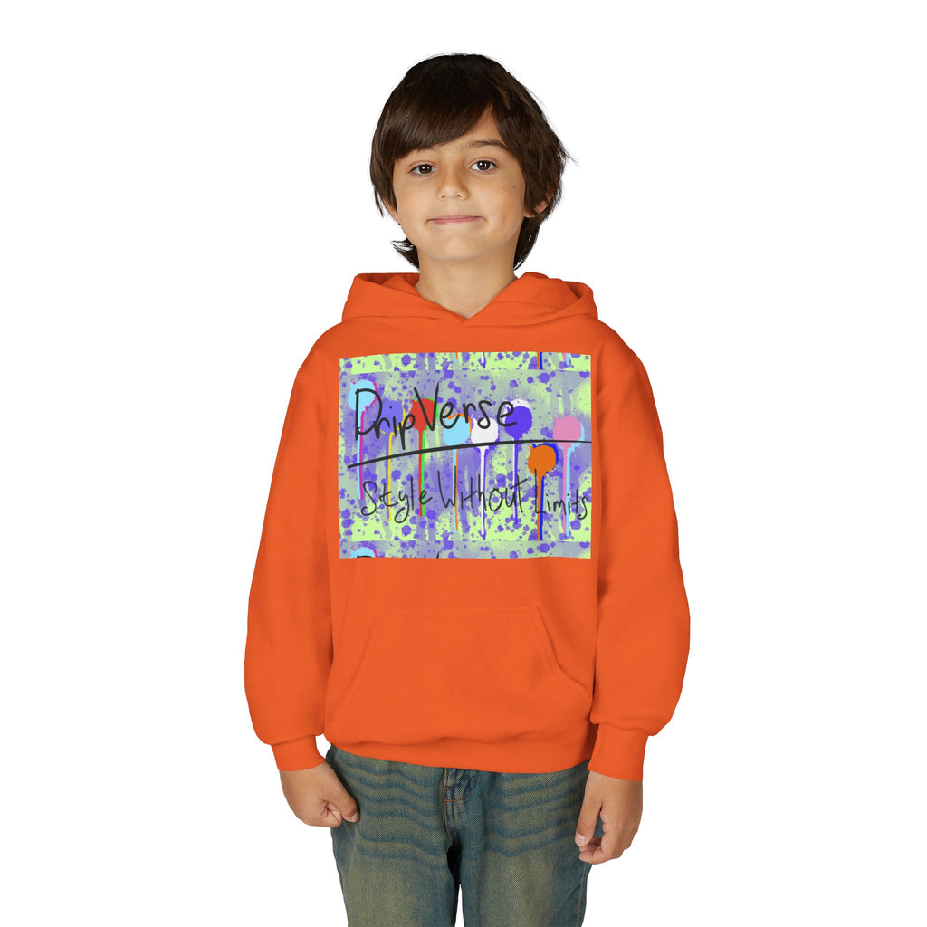Youth Hoodie - DripVerse Logo