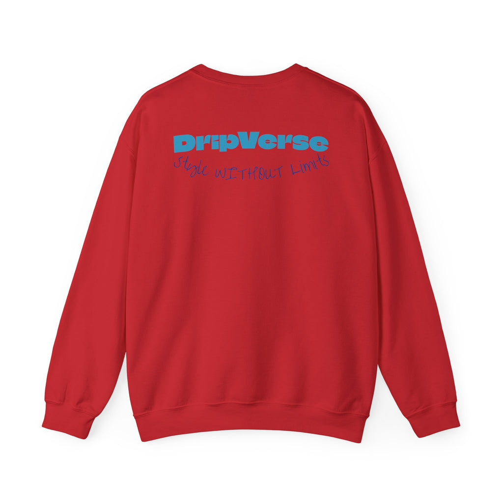 DripVerse Graffiti Crewneck Sweatshirt — Abstract Street Art Design