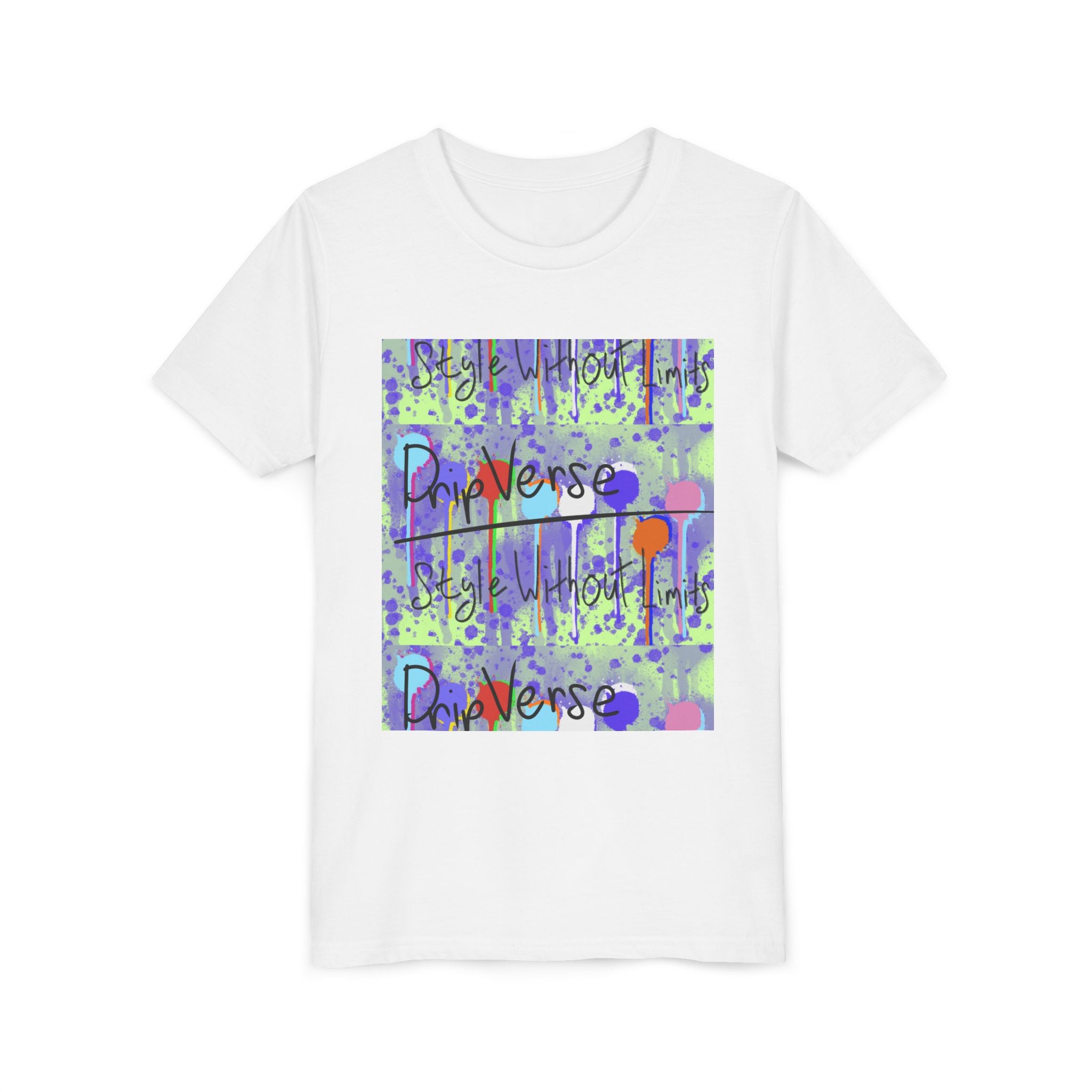 Youth Tee — Colorful Graffiti 'UniVerse' Street Art Kids T-Shirt