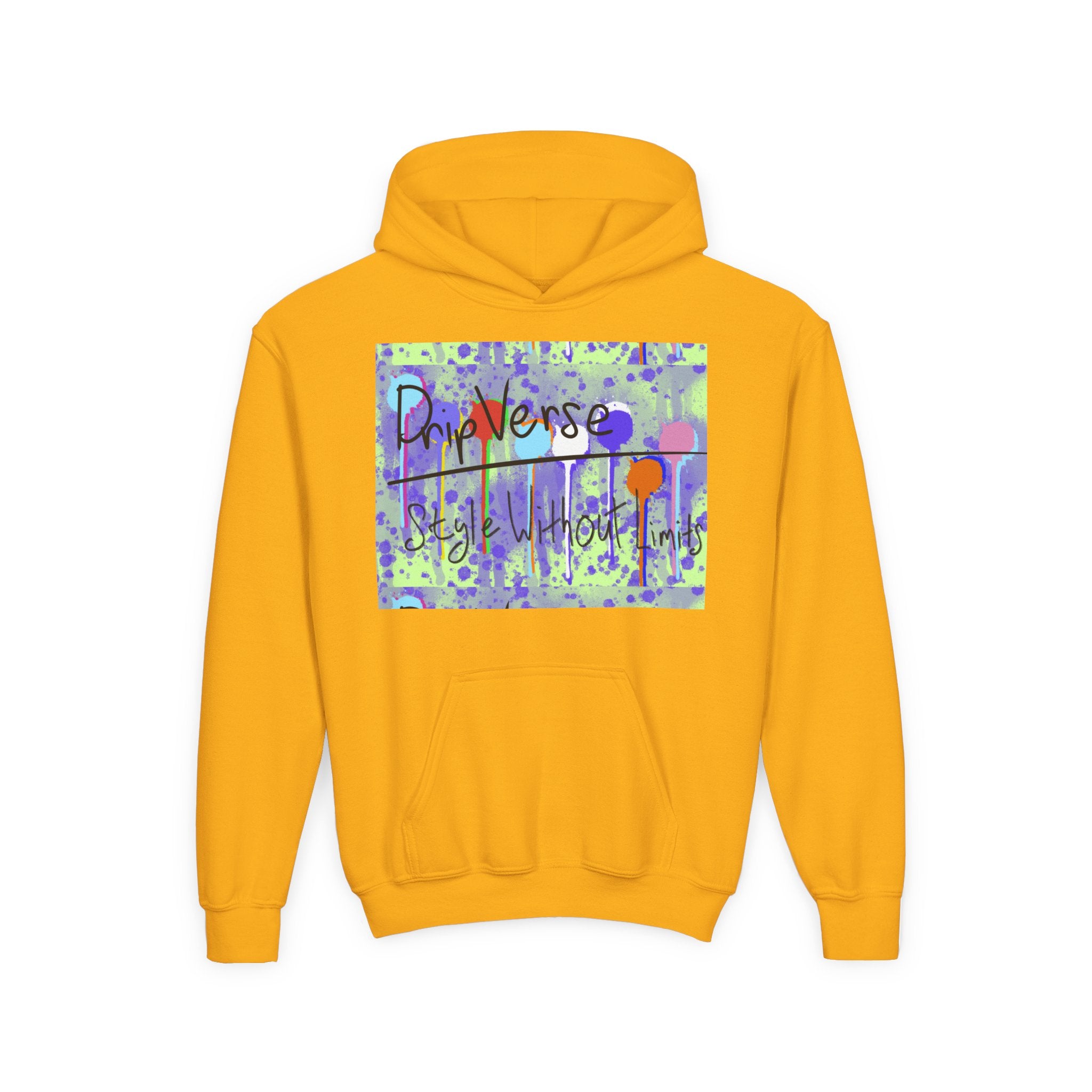 Youth Hoodie - DripVerse Logo