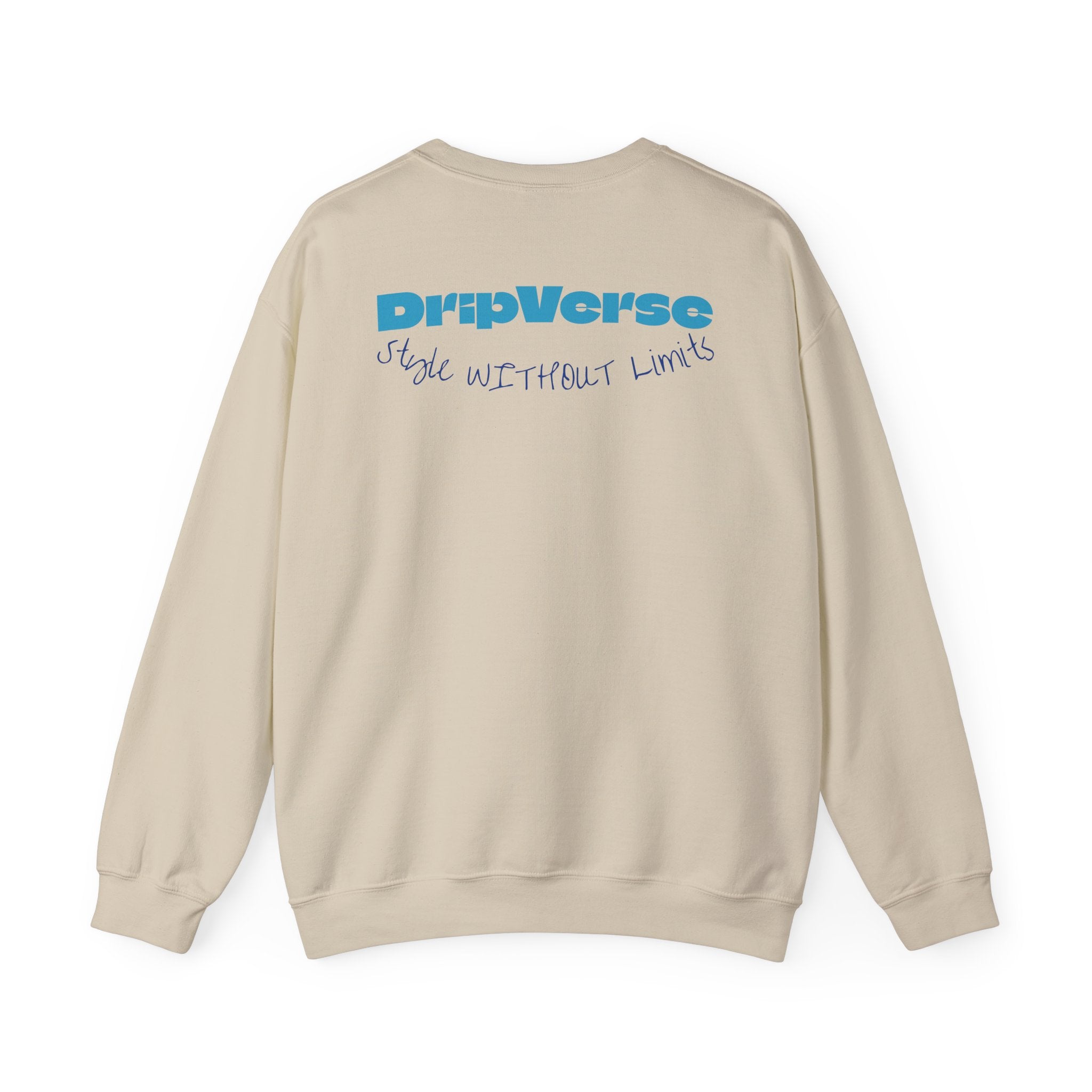 DripVerse Graffiti Crewneck Sweatshirt — Abstract Street Art Design