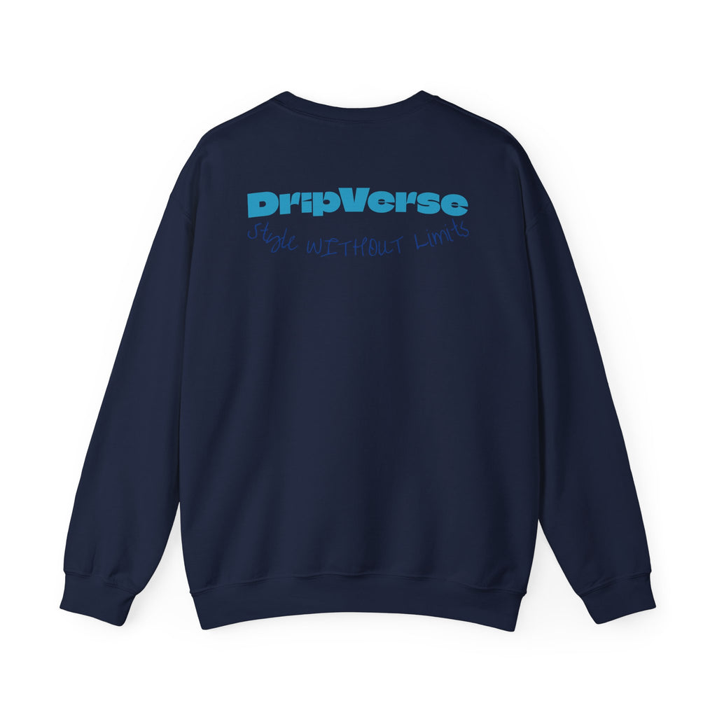 DripVerse Graffiti Crewneck Sweatshirt — Abstract Street Art Design