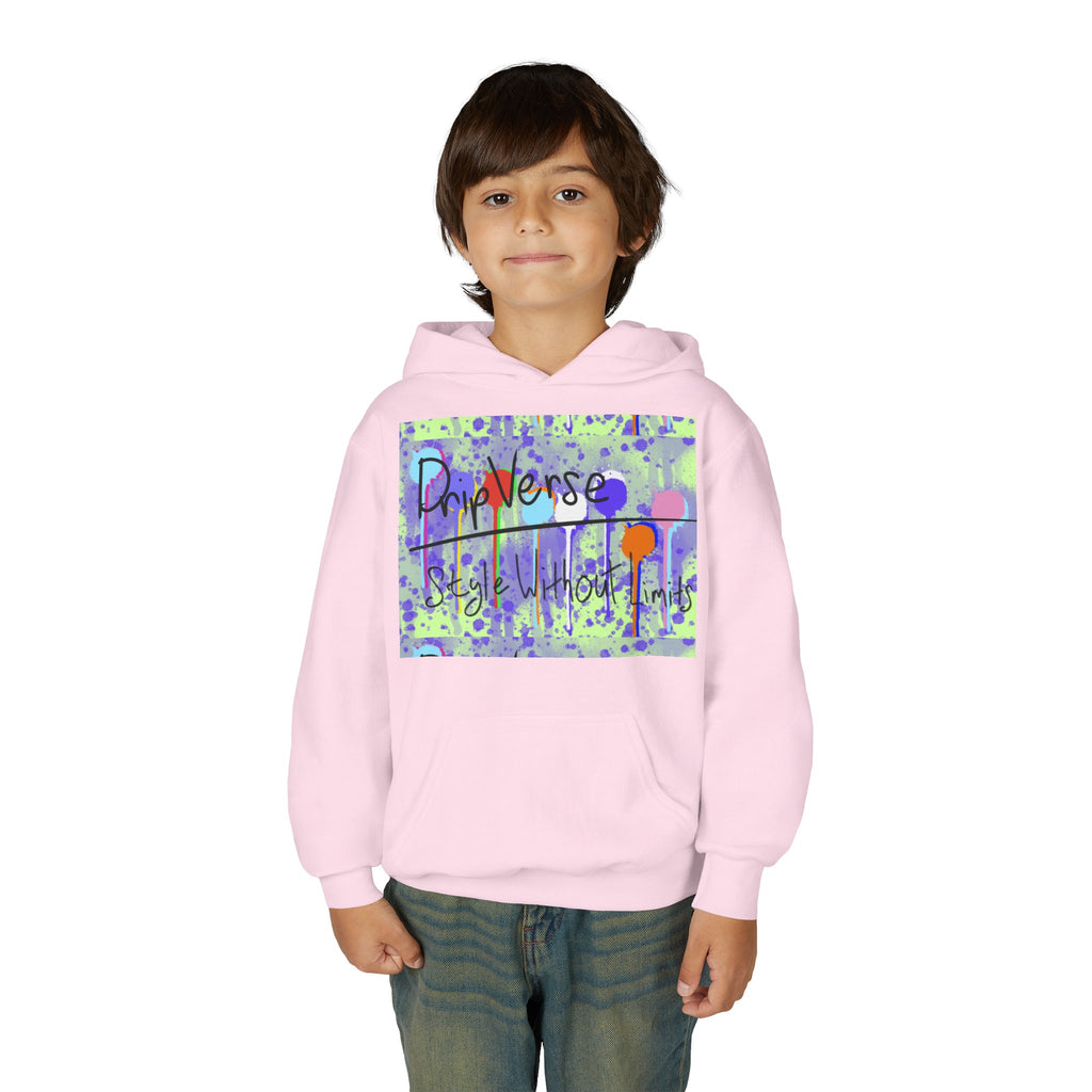 Youth Hoodie - DripVerse Logo