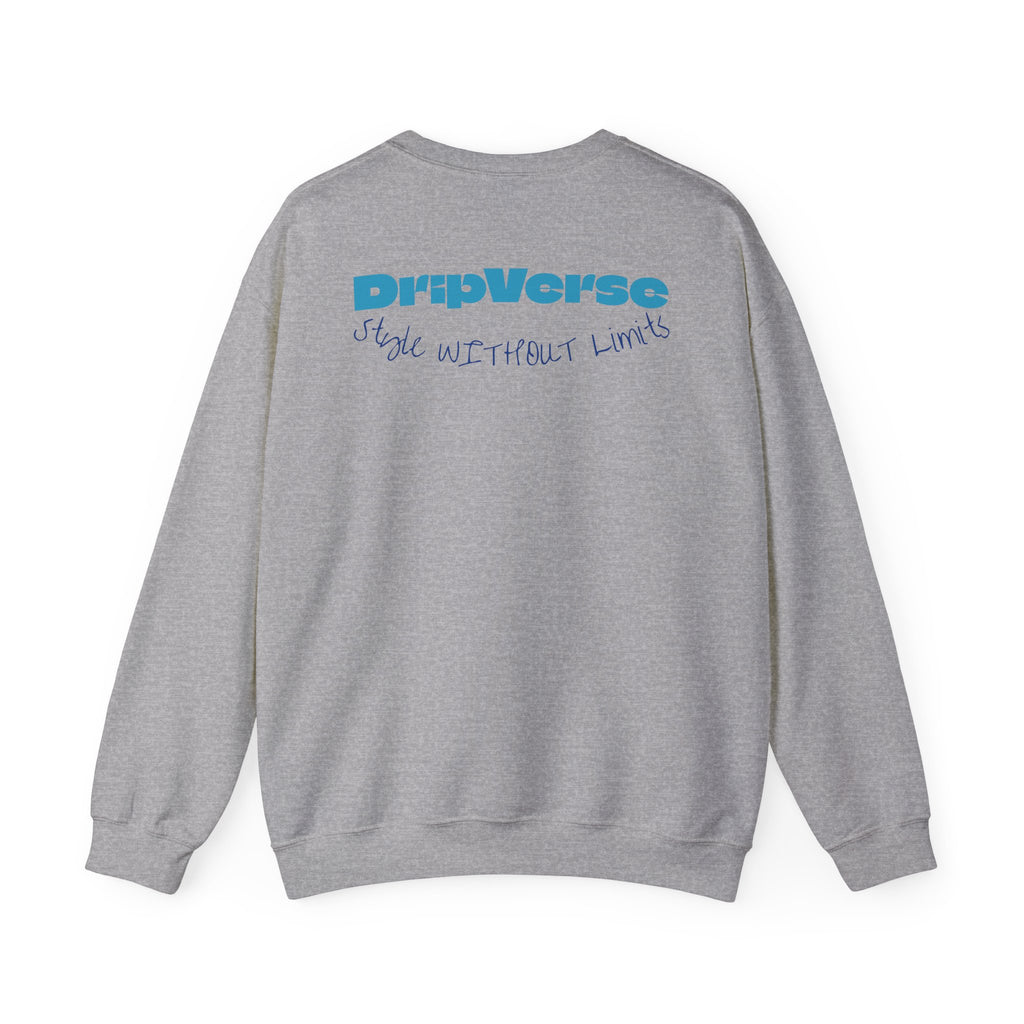DripVerse Graffiti Crewneck Sweatshirt — Abstract Street Art Design