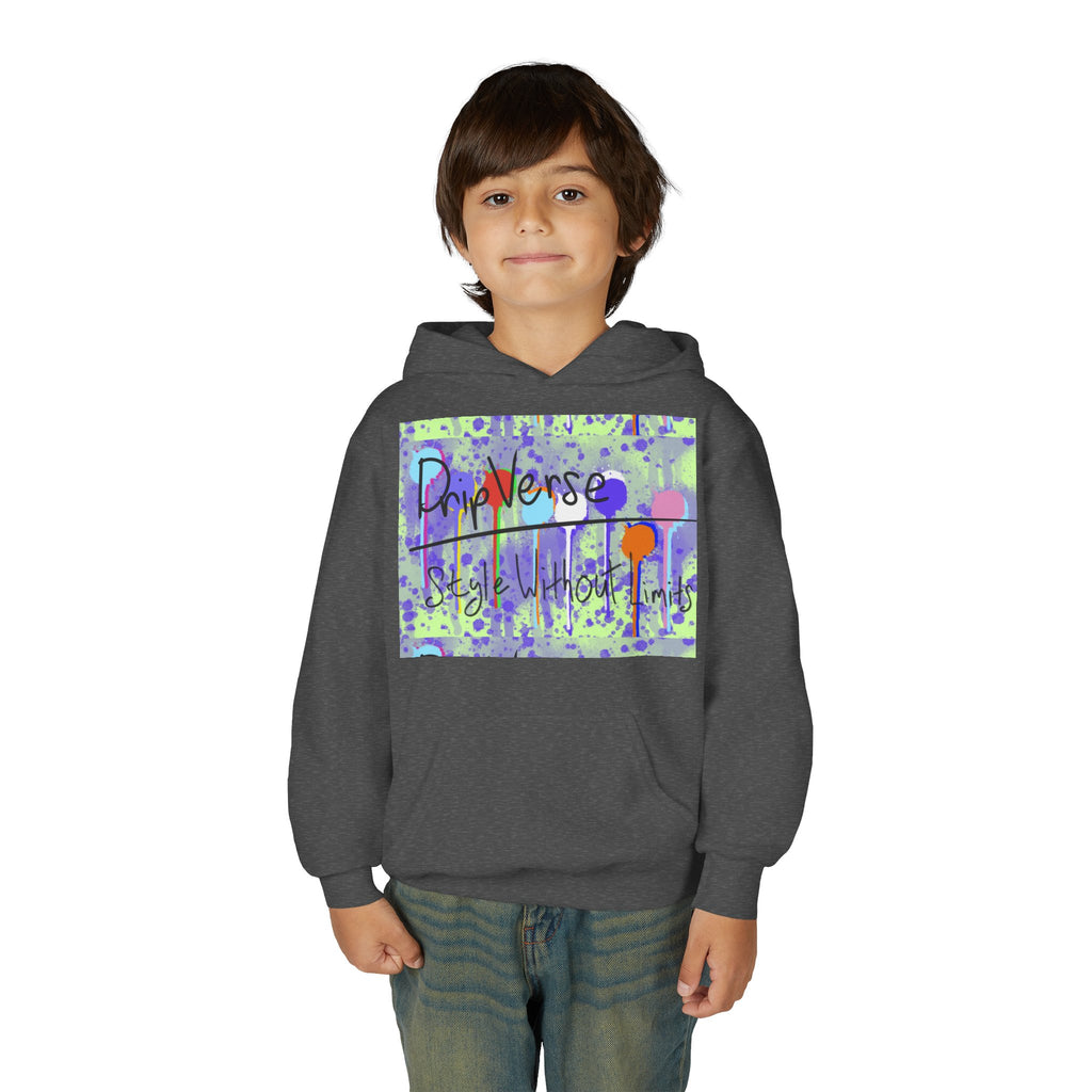 Youth Hoodie - DripVerse Logo