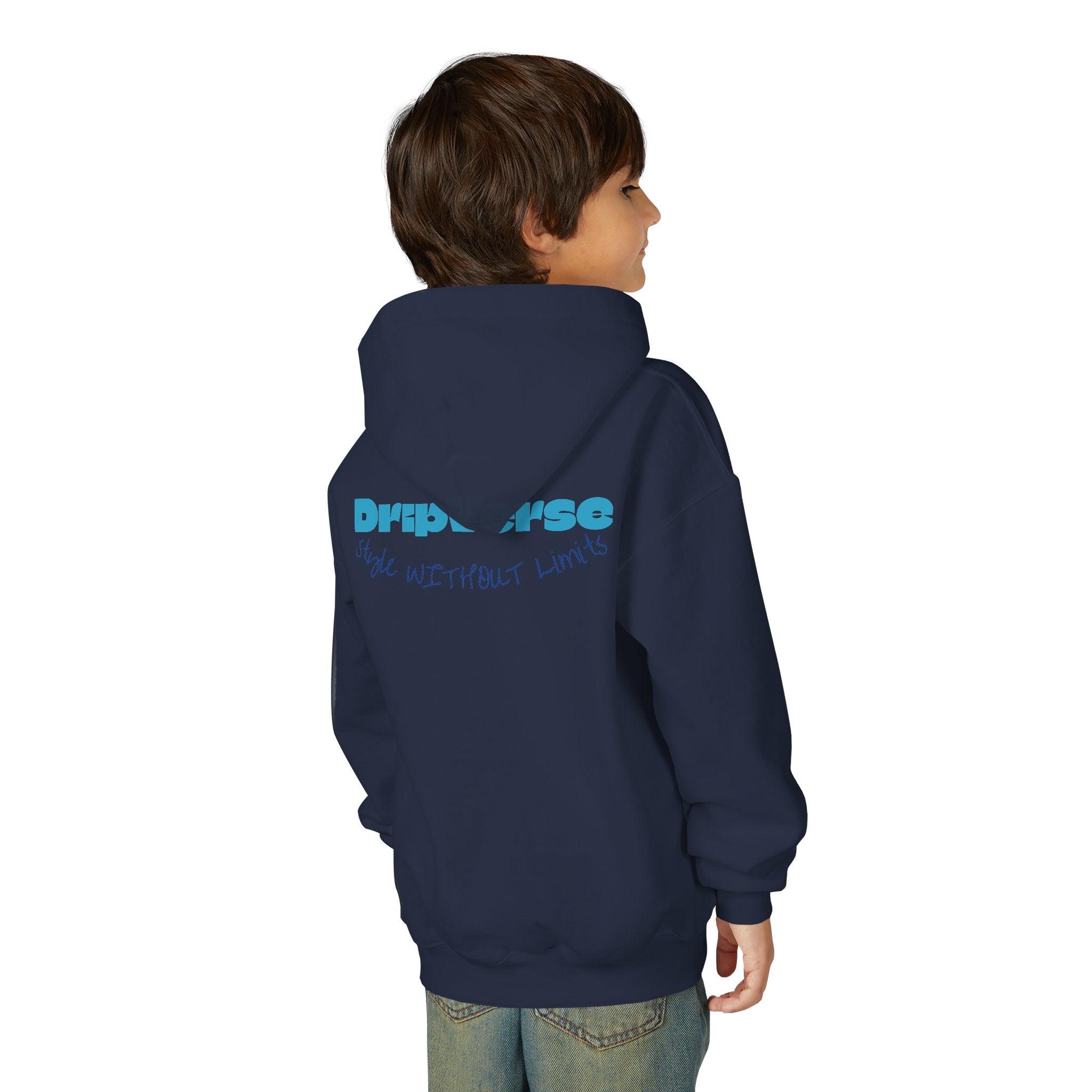 Youth Hoodie - DripVerse Logo