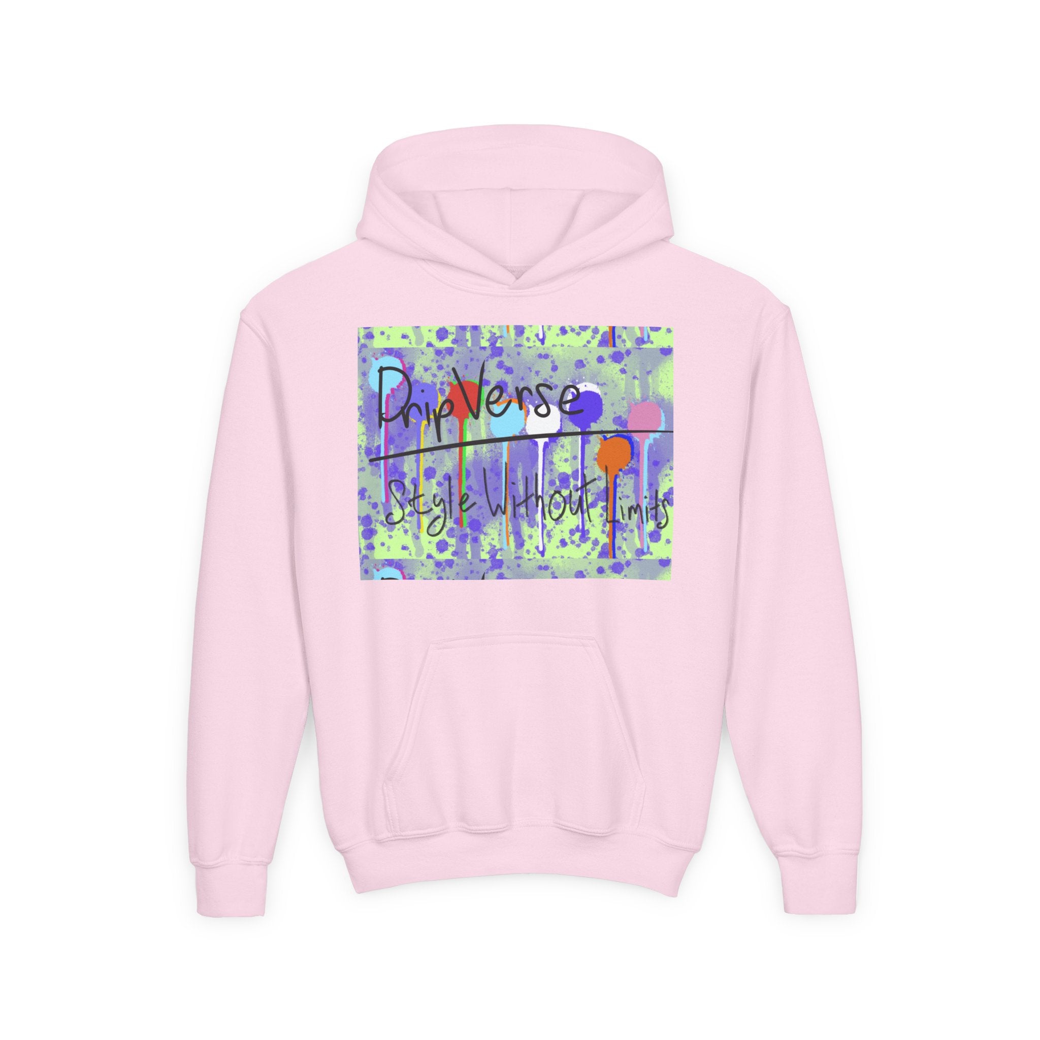 Youth Hoodie - DripVerse Logo