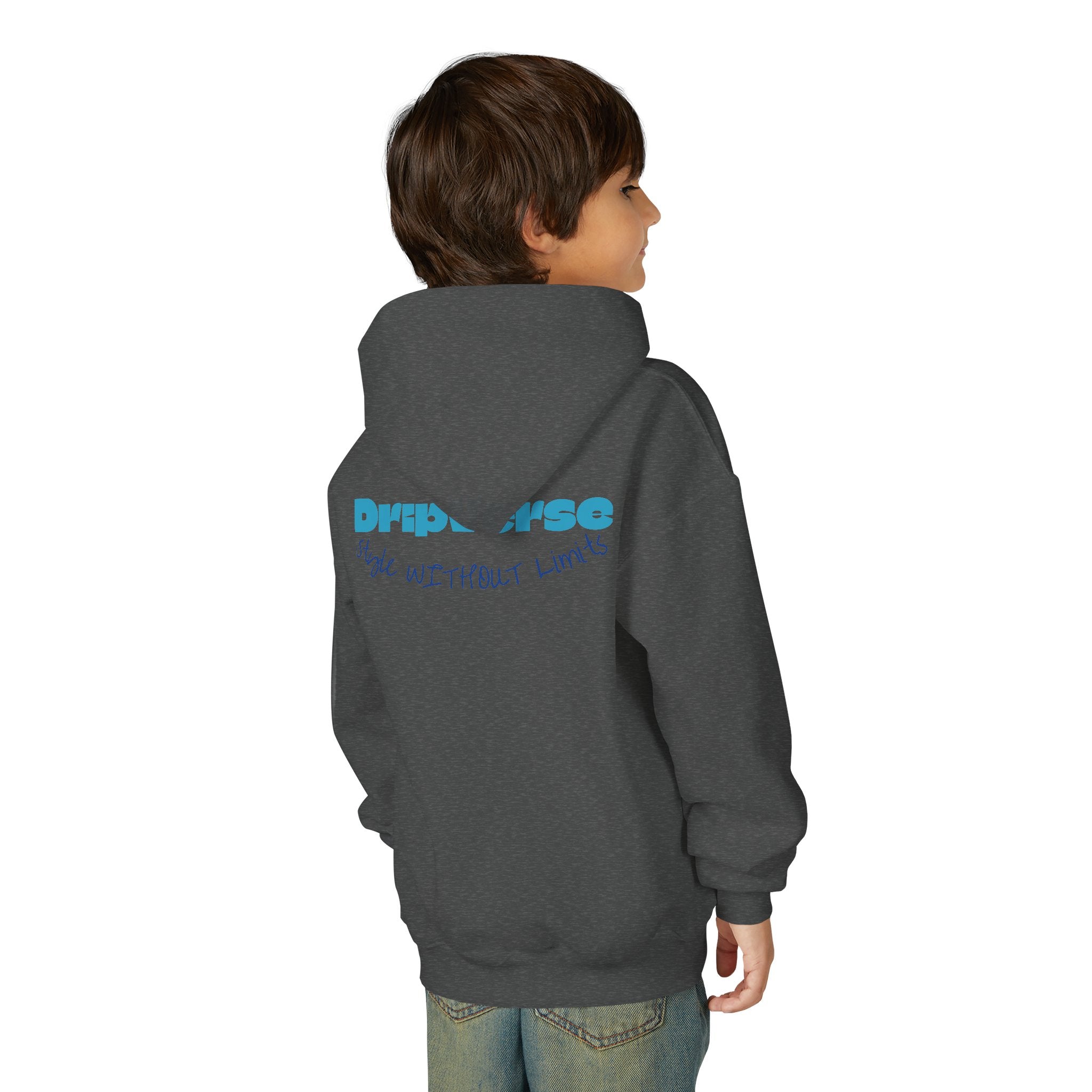 Youth Hoodie - DripVerse Logo